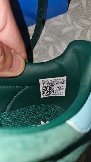 Adidas Gazelle Verdes y Azules