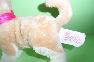 Peluche cagnolino barbie originale cane peluche