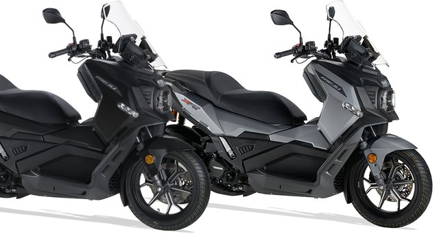 RIEJU X-OVER 357 Scooter Gris