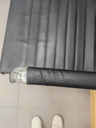 Silla de oficina ergonómica negra