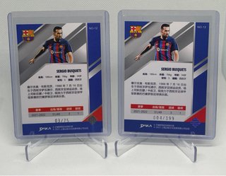 Sergio Busquets/75 /199 Fc Barcelona Holocene Daka