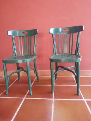 Sillas antiguas de madera para restaurar