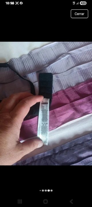 Sujetador push up rosa y negro
