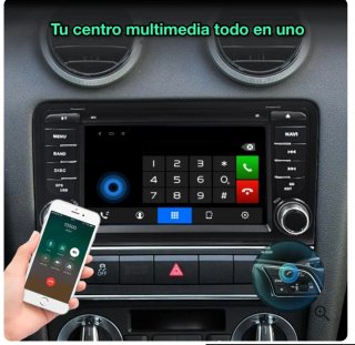 Radio Android coche Audi A3 2003-2013