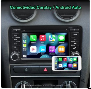 Radio Android coche Audi A3 2003-2013