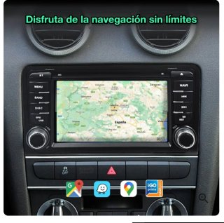 Radio Android coche Audi A3 2003-2013