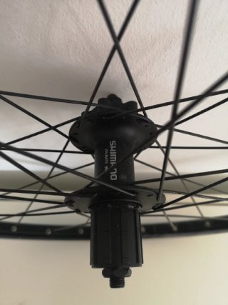 Rueda trasera de bicicleta