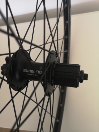 Rueda trasera de bicicleta