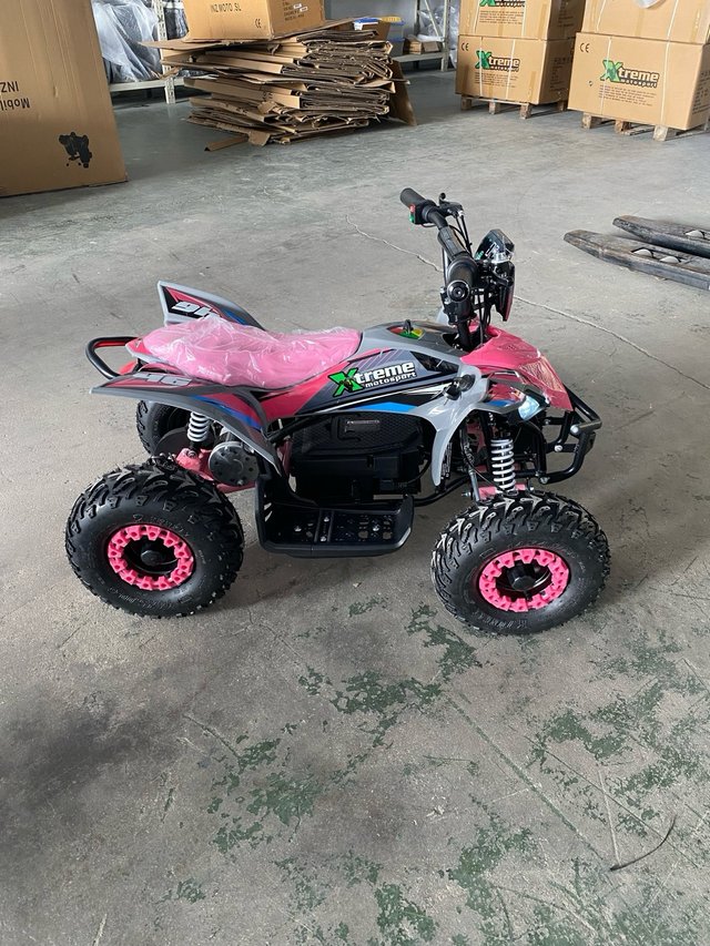 Quad eléctrico infantil 1000W rosa