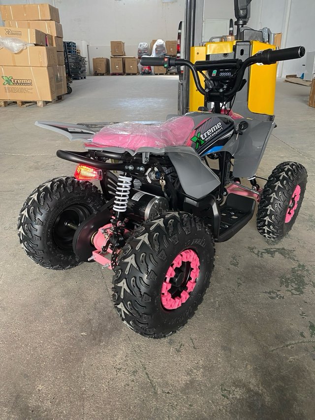 Quad eléctrico infantil 1000W rosa