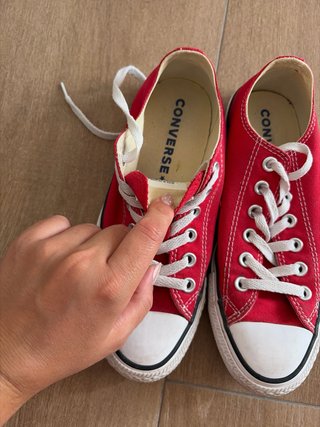 Converse All Star Rojas Talla 37
