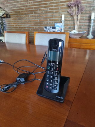 Telefono da tavolo Alcatel nero