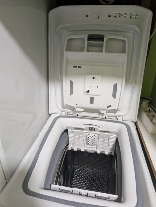 Lavadora Candy TCA474TM5-S Carga Superior Blanca.