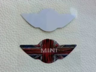 Logo Emblema de Volante para Mini Cooper One