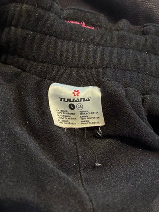 Pantalón de esquí para chica negro