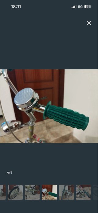 Bicicleta Dixi Clásica Vintage Plegable