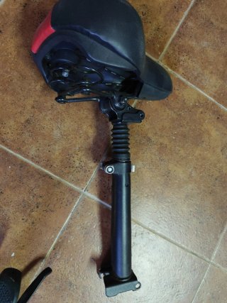 Asiento y tija patinete eléctrico