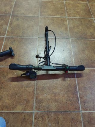 Asiento y tija patinete eléctrico