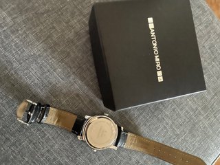 Reloj Antonio Miro Caballero Negro/Plata