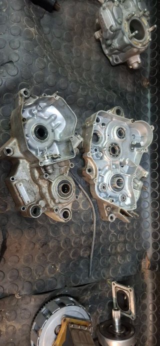 Despiece Motor Honda CR 125 cilindro caja cambios
