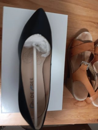 Zapatos de tacón negros DESIREE talla 41