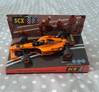 Coche Scalextric Arrows F1 Orange Team