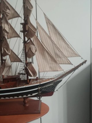 Maqueta Barco Velero Madera