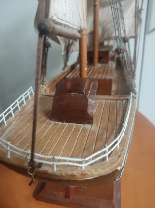 Maqueta Barco Velero Madera