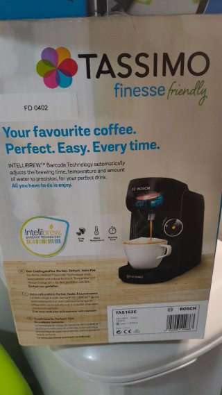 Cafetera Bosch Tassimo Negra