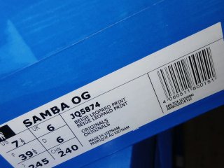 Adidas Samba OG Leopardo Marrón/Naranja Talla 39