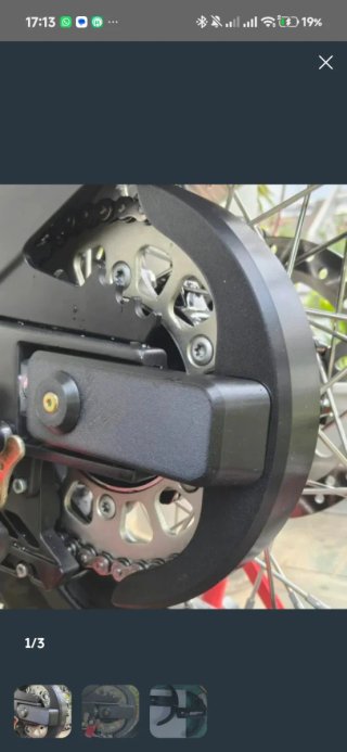 Proteção e corrente CF MOTO 800 MT