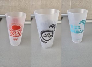 Conjunto 11 Copos Festival Reutilizáveis 40cl