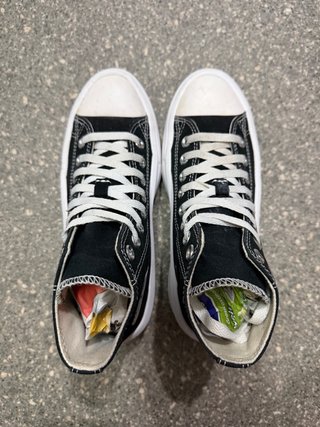 Converse All Star Platform Nere