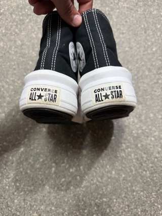 Converse All Star Platform Nere