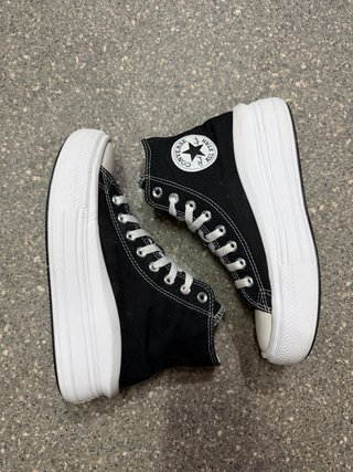 Converse All Star Platform Nere