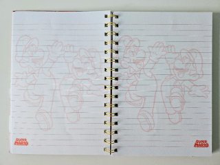 Cuaderno Super Mario Nintendo A5  Oficial 2019