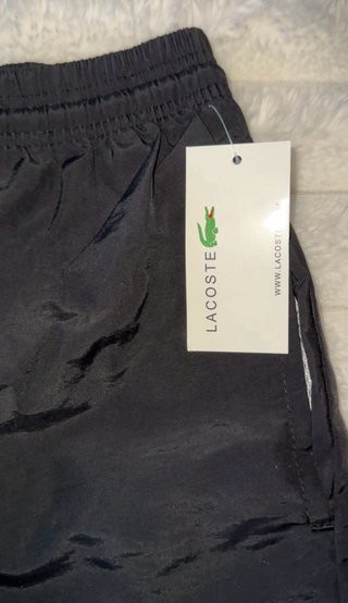 Bañador Lacoste Negro
