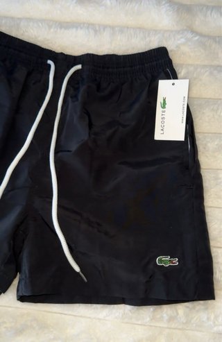 Bañador Lacoste Negro