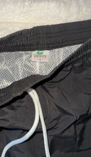 Bañador Lacoste Negro