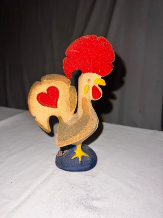 Figura Gallo Decorativo