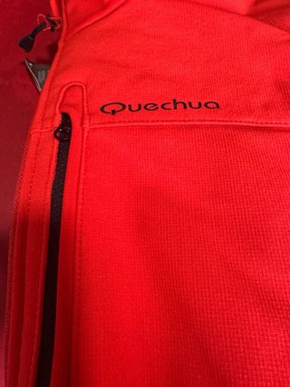 Chaqueta Quechua Roja Talla XL