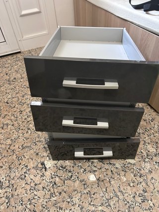 5 cajones de cocina