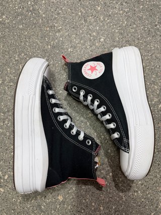 Converse All Star Platform Nere