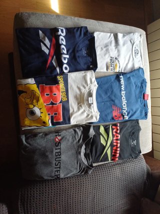 Lote 6 camisetas