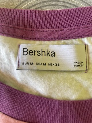 Camiseta Bershka rayas  - Talla M