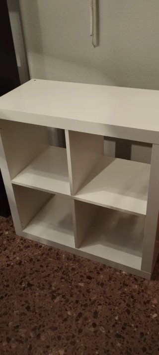 Mueble auxiliar, librería y zapatero madera.