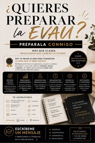 Clases particulares EVAU