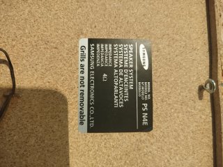 Altavoces Samsung Negros y Marrones