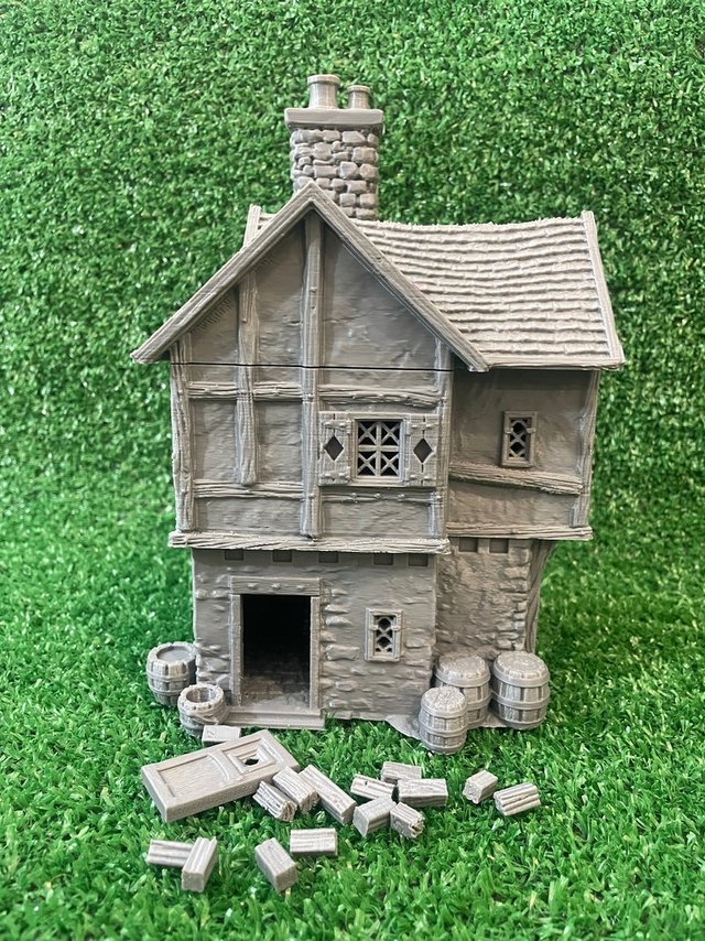 Casa 1 Briarwood Escenografía Fantasy 28mm