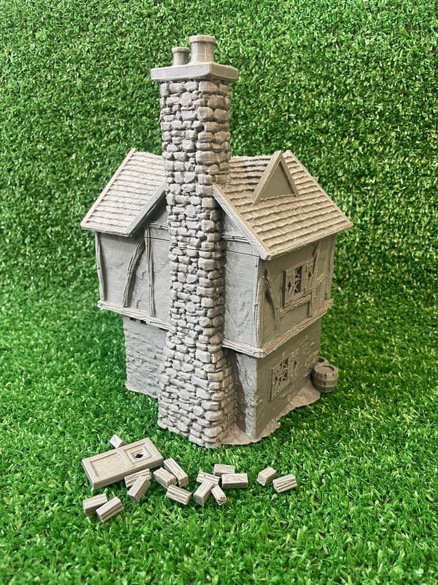 Casa 1 Briarwood Escenografía Fantasy 28mm